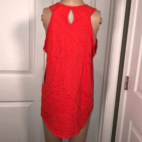 Dept. 222 Orange Top. NWT.  M - Picture 4 of 8